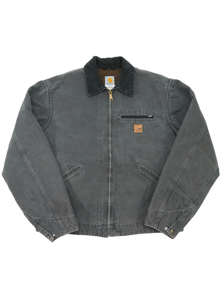 カーハート ブランケットライナー デトロイトジャケット グラベル 表記