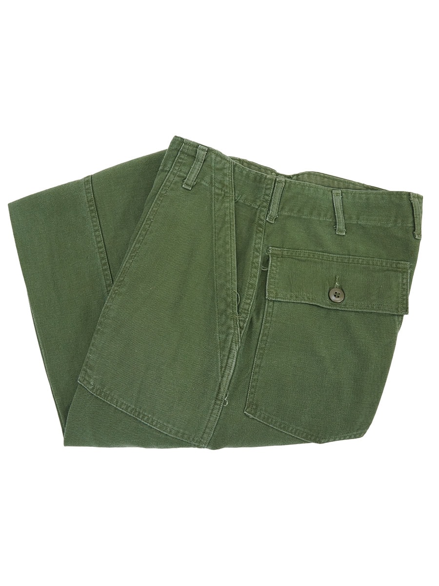 70'S U.S.ARMY UTILITY TROUSERS (SIZE.W32 L32)