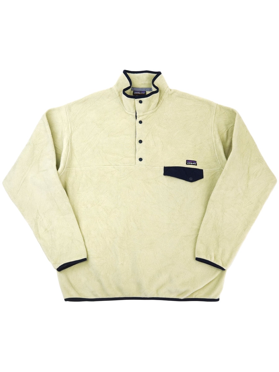 PerthSanta シークレット NAGOYA 14 PATAGONIA LIGHTWEIGHT SYNCHILLA SNAP-T PULLOVER BLEACHED STONE