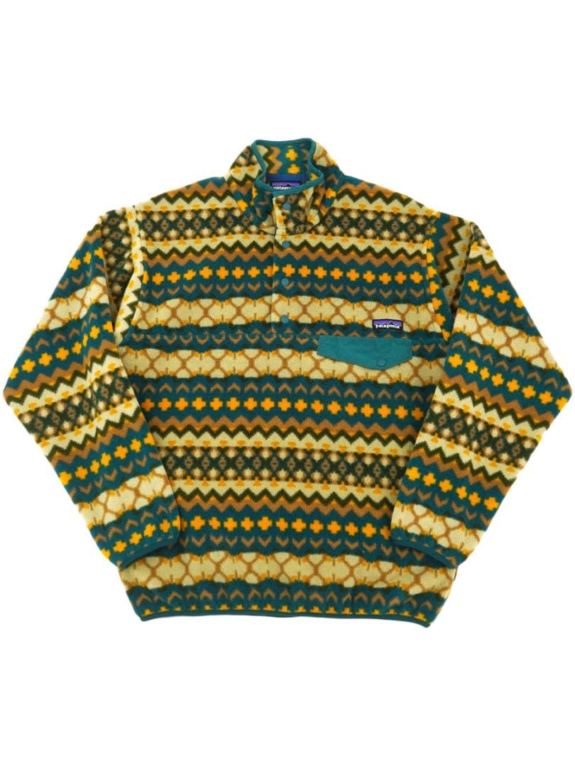 15 PATAGONIA LIGHTWEIGHT SYNCHILLA SNAP-T PULLOVER CLIFF:ARBOR