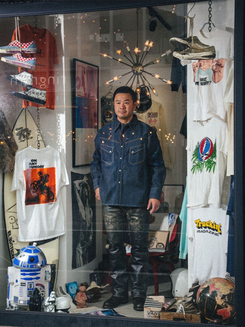 SAINT Mxxxxxx X BerBerJin DENIM SHIRT REGID BLUE | すべての商品