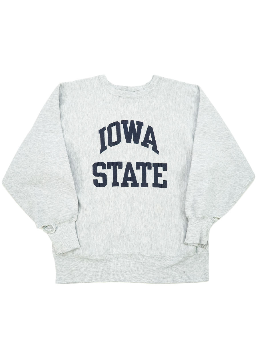90'S CHAMPION REVERSE WEAVE ''IOWA STATE'' (SIZE.LARGE) MADE IN