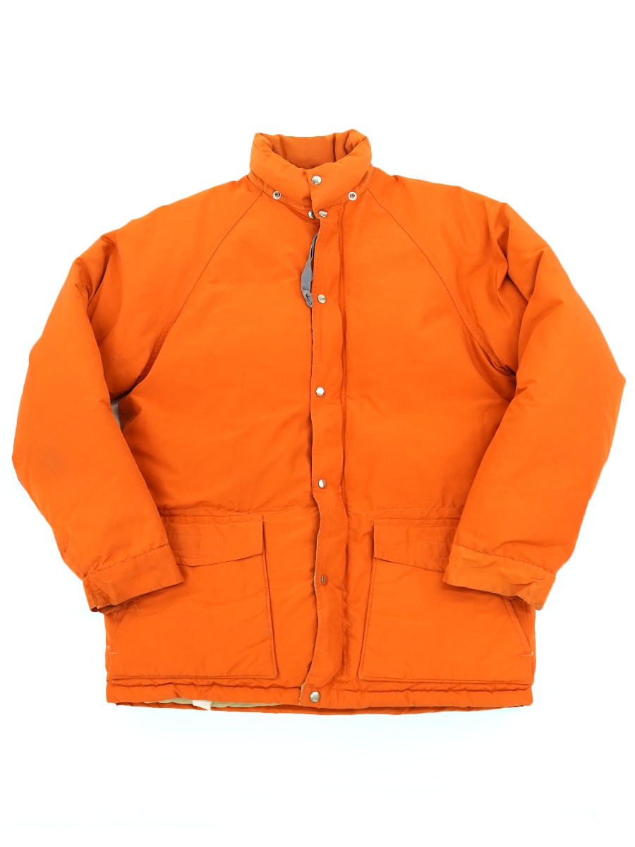 70's SIERRADESIGNS DOWN JACKET ORANGE (SIZE. MEDIUM)