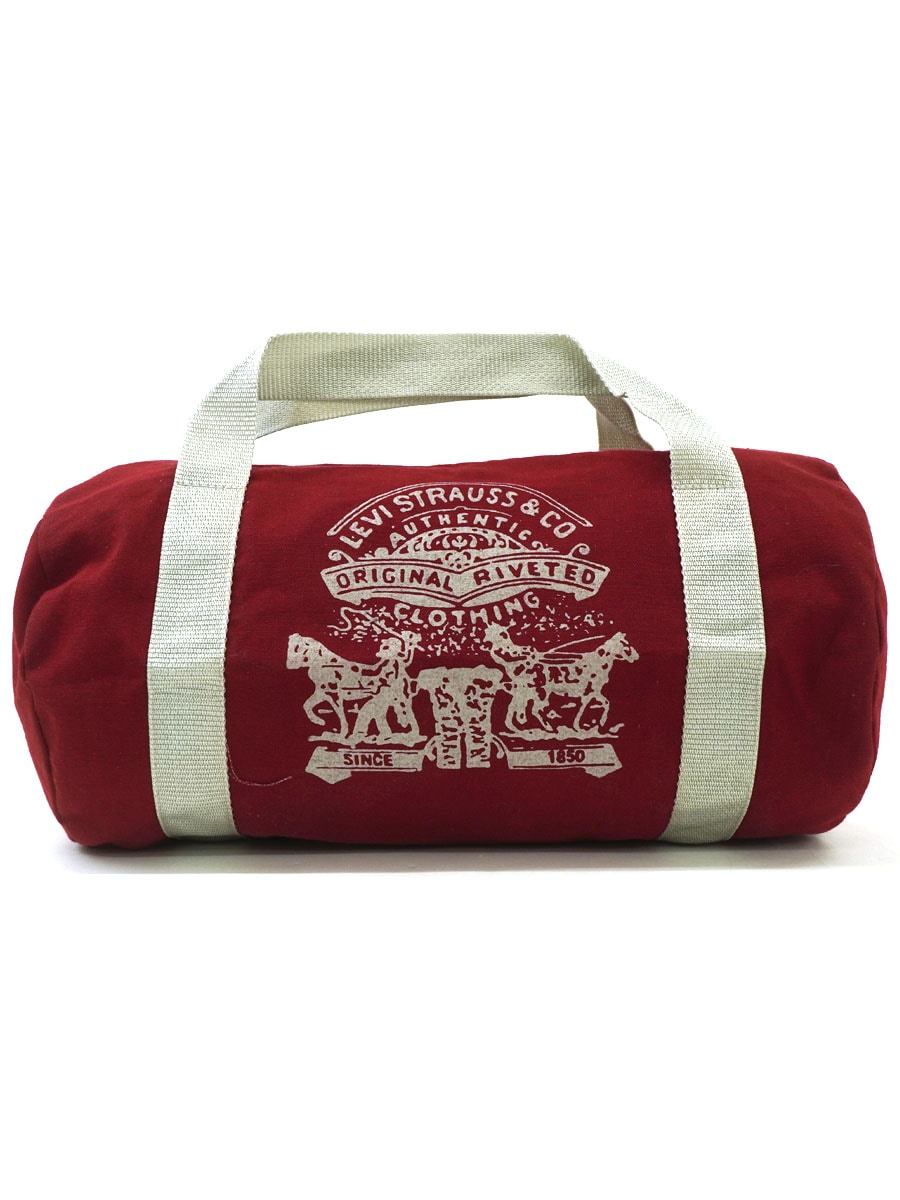 80'S～ LEVI'S CANVAS BOSTON BAG RED
