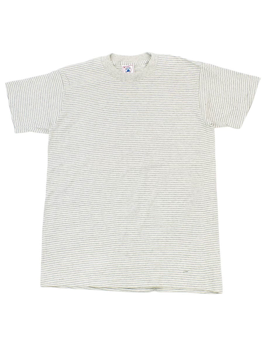 90'S DELTA BORDER T SHIRT (SIZE.MEDIUM) MADE IN USA NOS