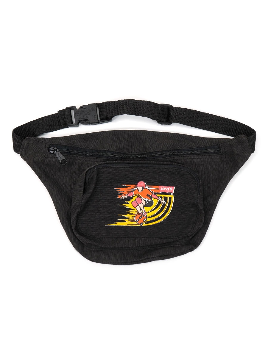 80'S～ LEVI'S FANNY PACK BLACK