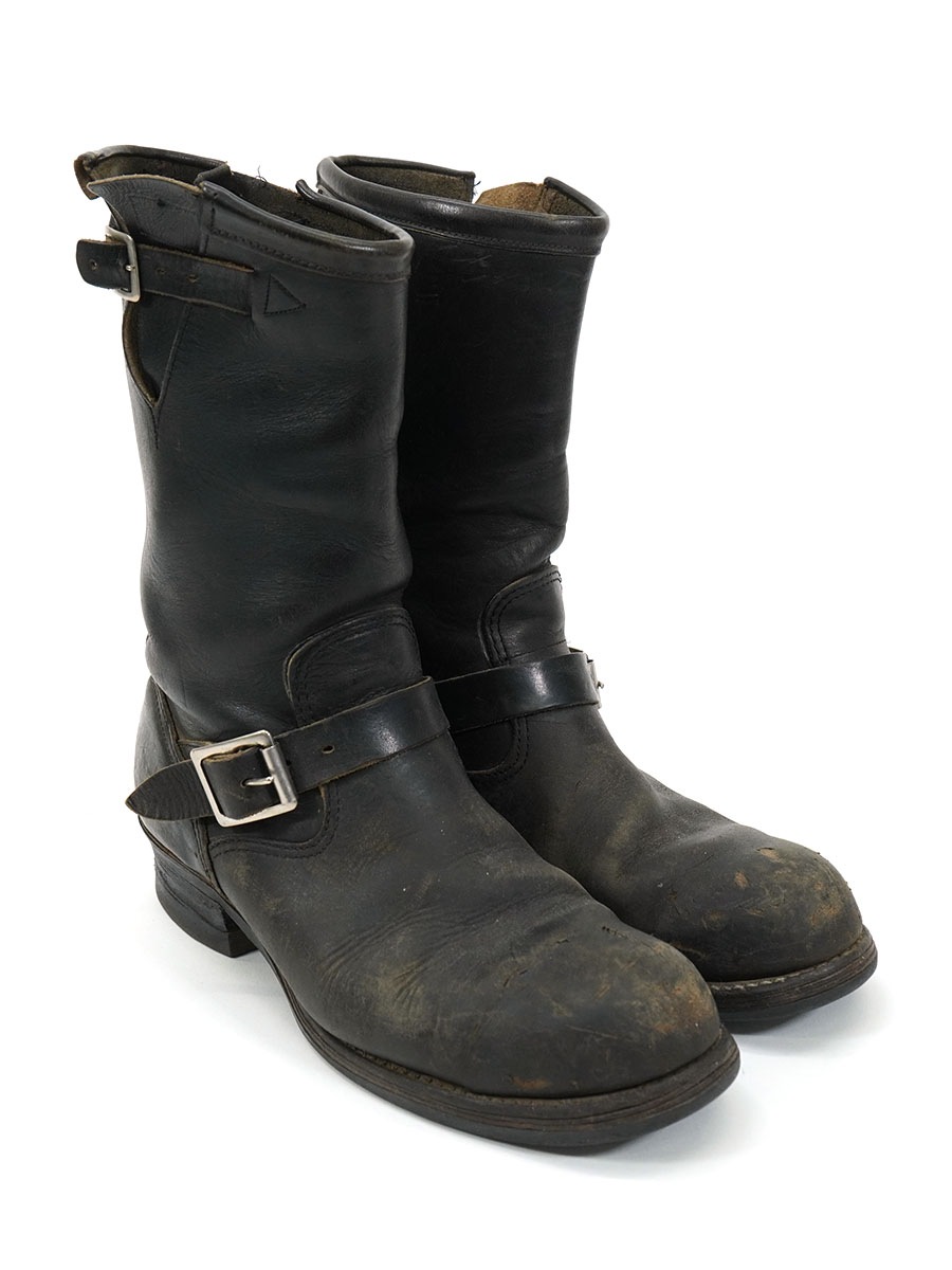 60'S CHIPPEWA ENGINEER BOOTS (SIZE.9 1/2)