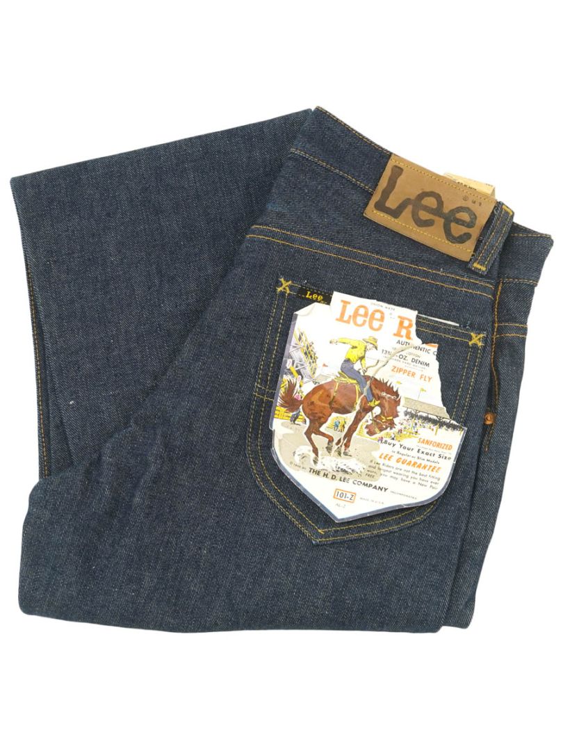 60'S LEE 101Z RIDERS JEANS (SIZE.W28 L29) NOS | NEW ITEM