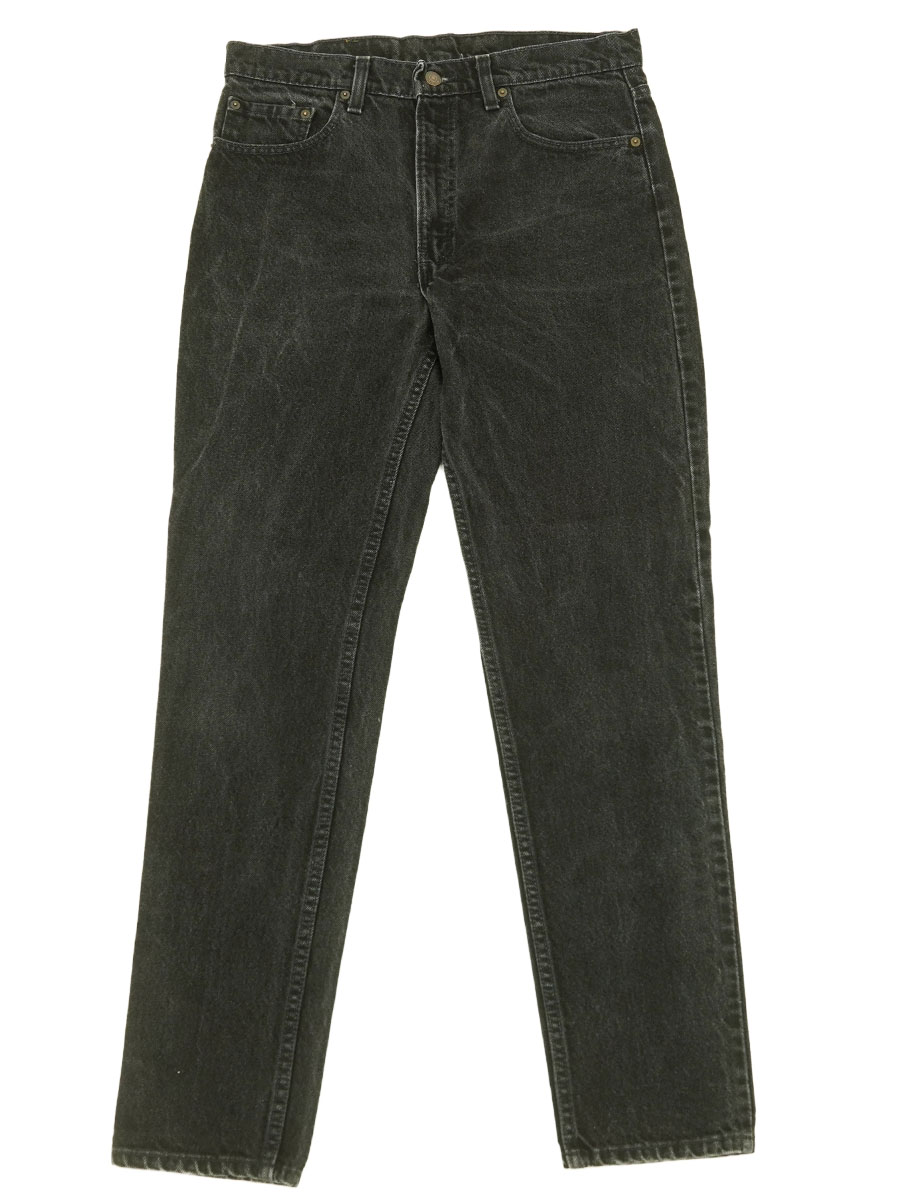 90'S LEVI'S 512 BLACK JEANS (SIZE.W34 L32) MADE IN USA