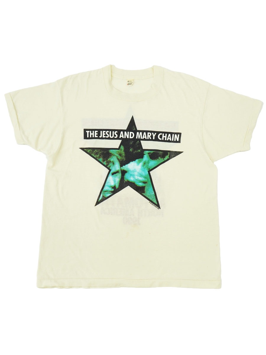 90'S SCREEN STARS ''THE JESUS AND MARY CHAIN'' AUTOMATIC NORTH AMERICA 1990 T SHIRT (SIZE. X LARGE)