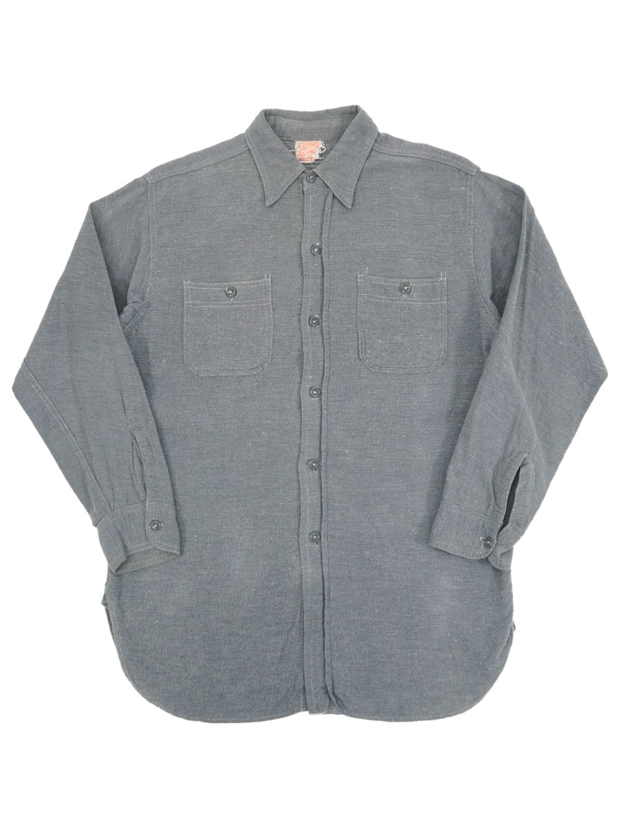 40'S CHALLENGER LONG SLEEVE FLANNEL SHIRT (APPROX.15 1/2)