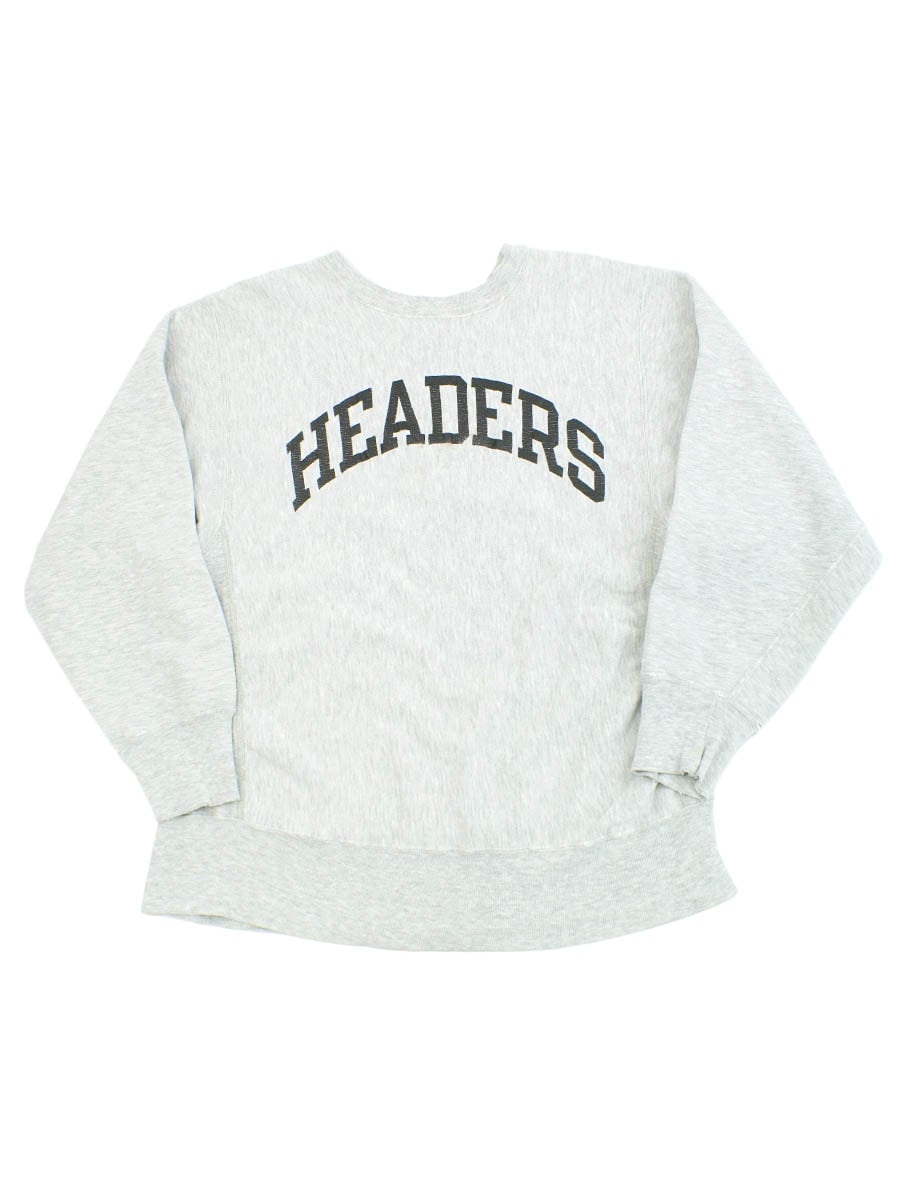 80'S CHAMPION REVERSE WEAVE ''HEADERS'' (SIZE.LARGE) MADE IN USA