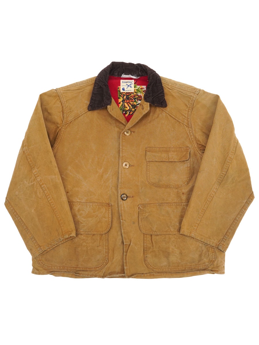 60'S CARHARTT SUPER DUX BROWN DUCK HUNTING JACKET (SIZE.MEDIUM