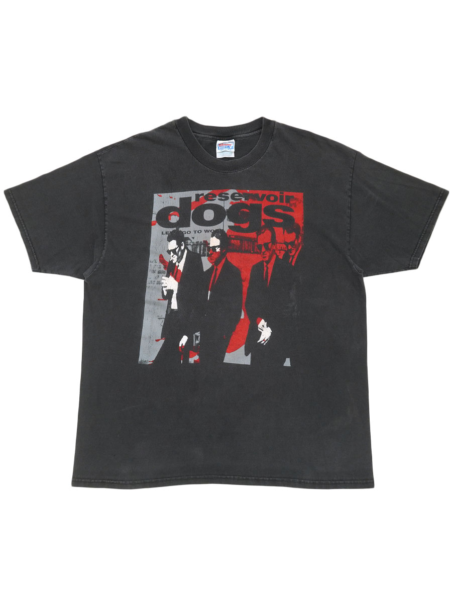 90'S HANES ''REZERVOIR DOGS'' T SHIRT BLACK (SIZE.X LARGE)