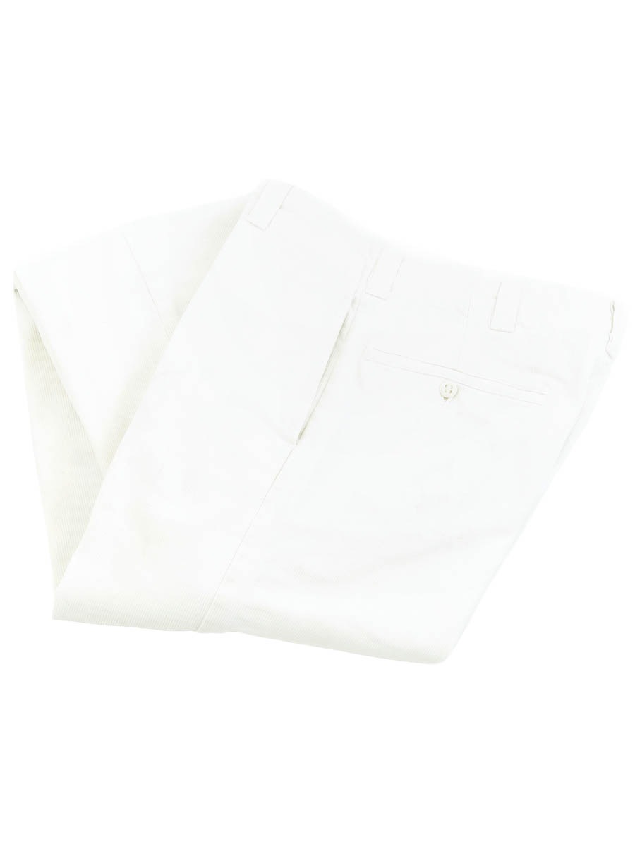 50'S LEE PIQUE WORK PANTS WHITE (APPROX.W30 L31)