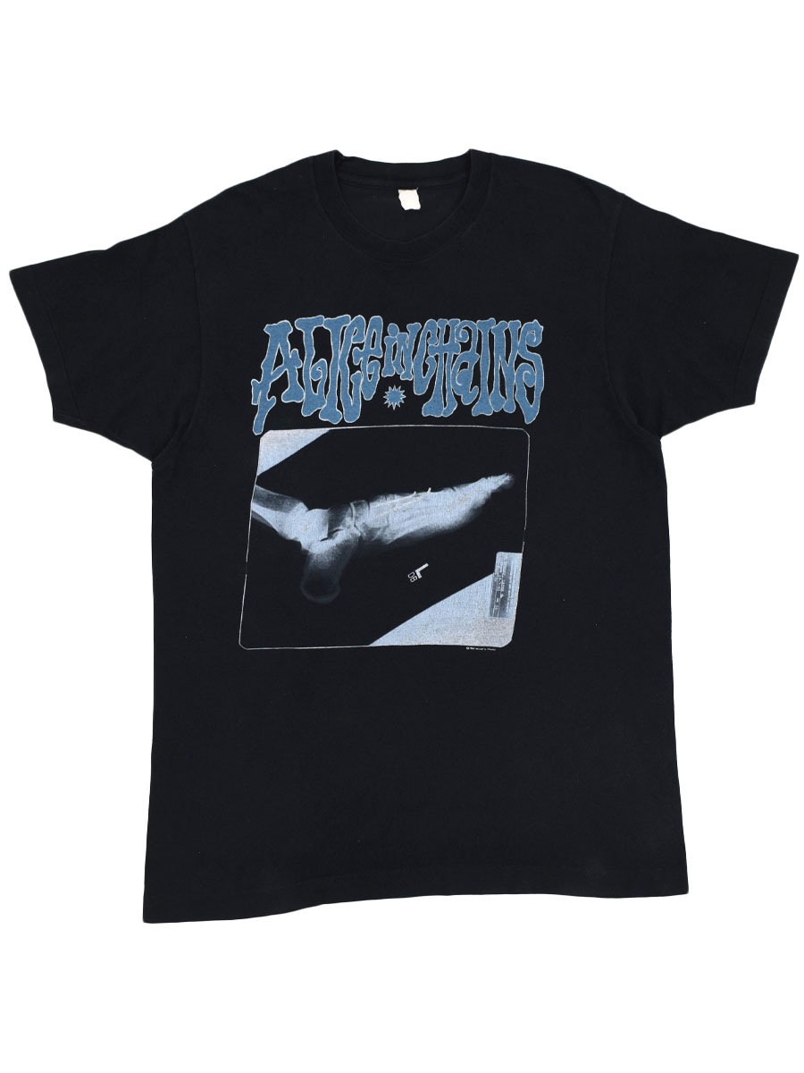 90'S ''ALICE IN CHAINS'' T SHIRT BLACK (APPROX.LARGE)