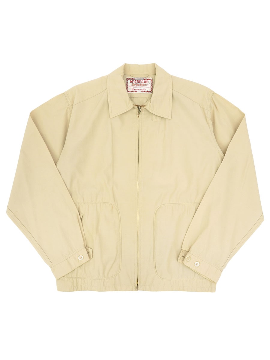 60'S MCGREGOR DRIZZLER JACKET (SIZE.42) BEIGE