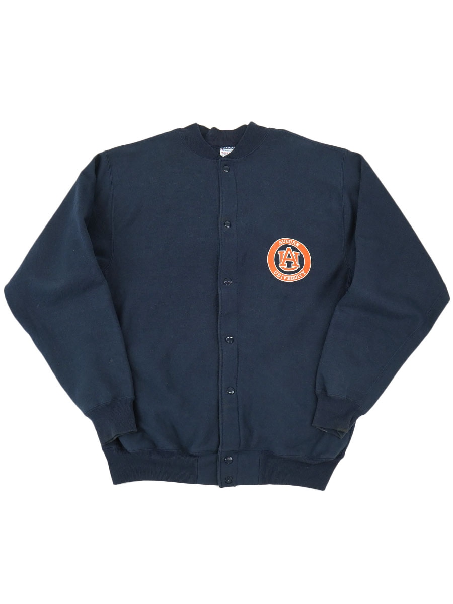 90'S CHAMPION REVERSE WEAVE ''AUBURN UNIVERSITY'' SNAP BUTTON (SIZE. X LARGE) MADE IN USA