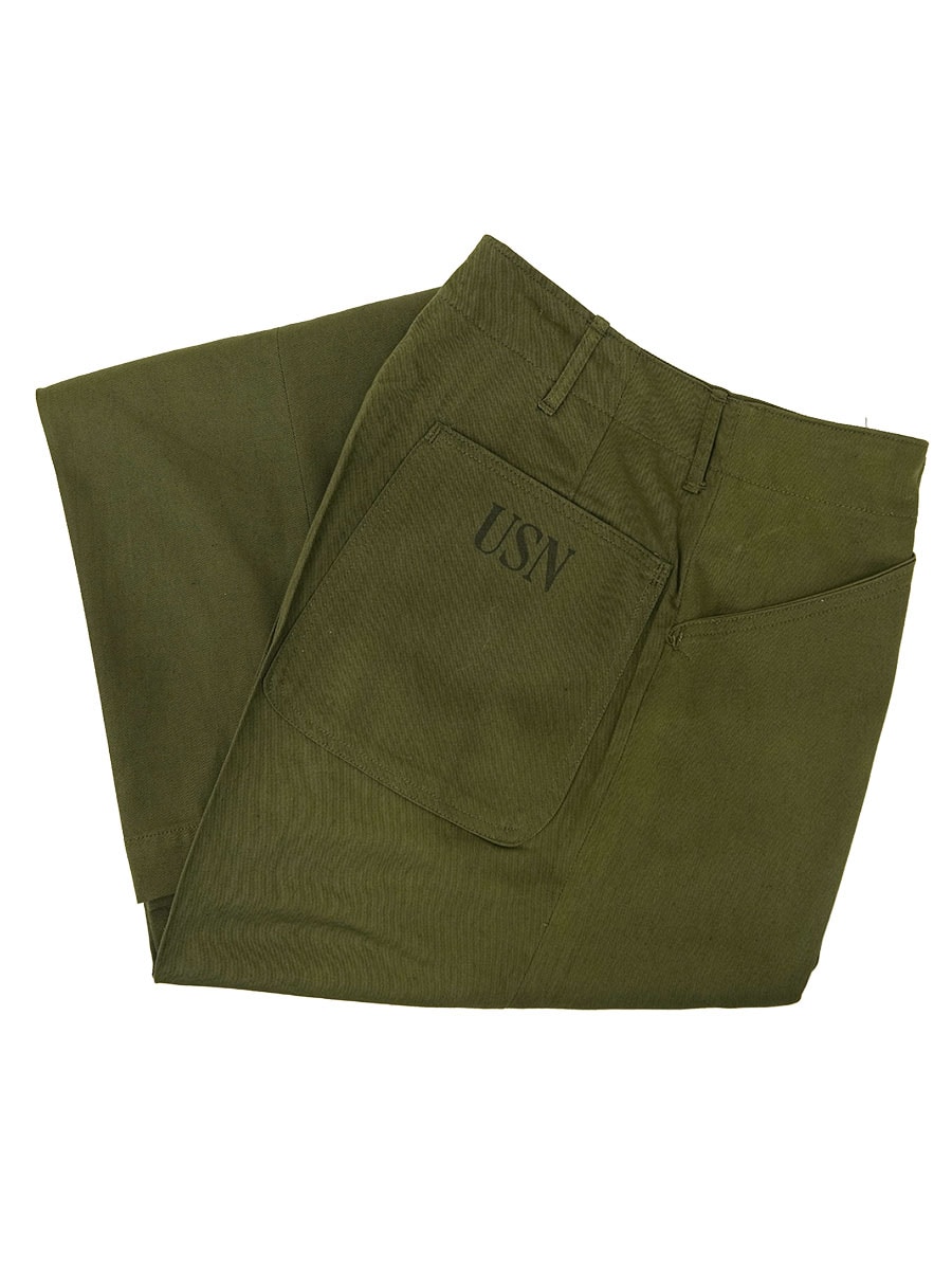 40'S U.S.NAVY N-3 UTILITY TROUSERS (SIZE.W29 L31) NOS