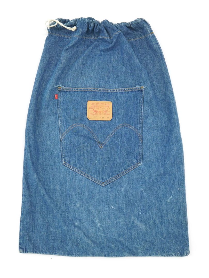 70'S LEVI'S DENIM BARRACK BAG 
