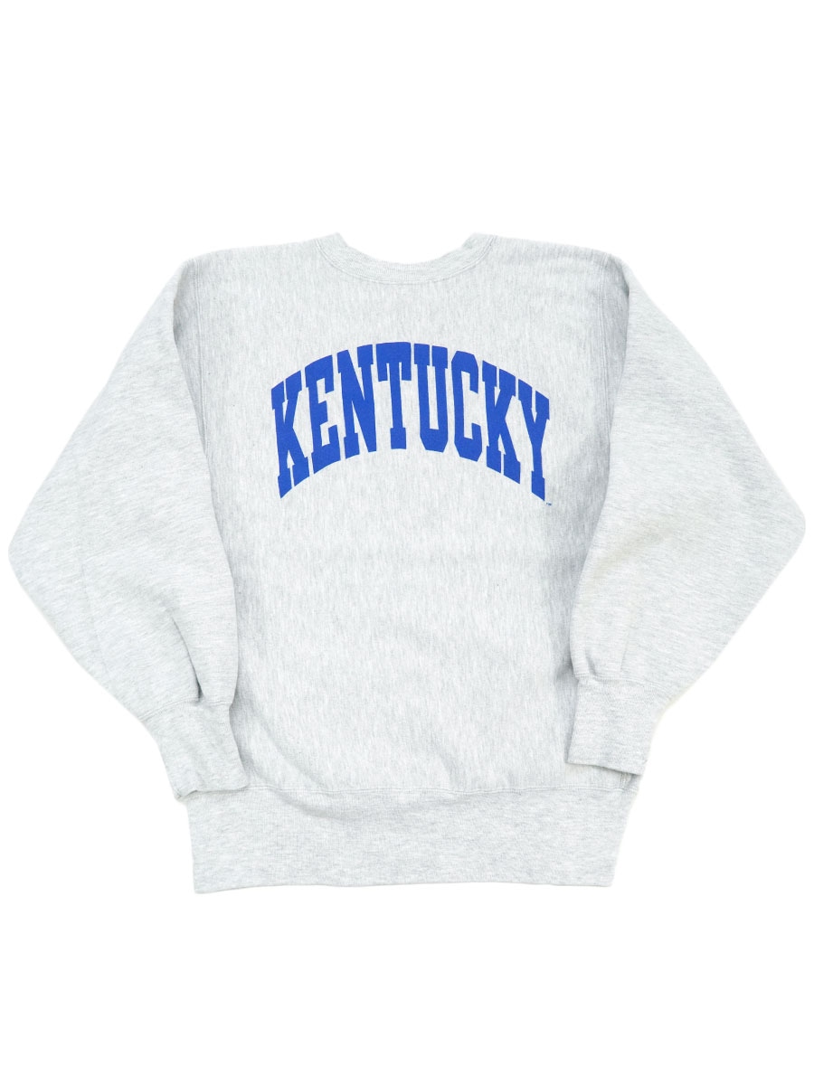 90'S CHMAPION REVERSE WEAVE CREW ''KENTUCKY'' (SIZE.X LARGE) MADE IN USA