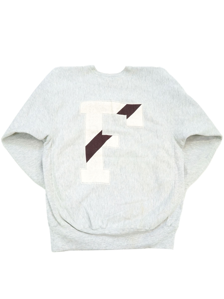 90'S CHMAPION REVERSE WEAVE CREW ''FORDHAM'' BACK PRINT (SIZE.XX LARGE) MADE IN USA