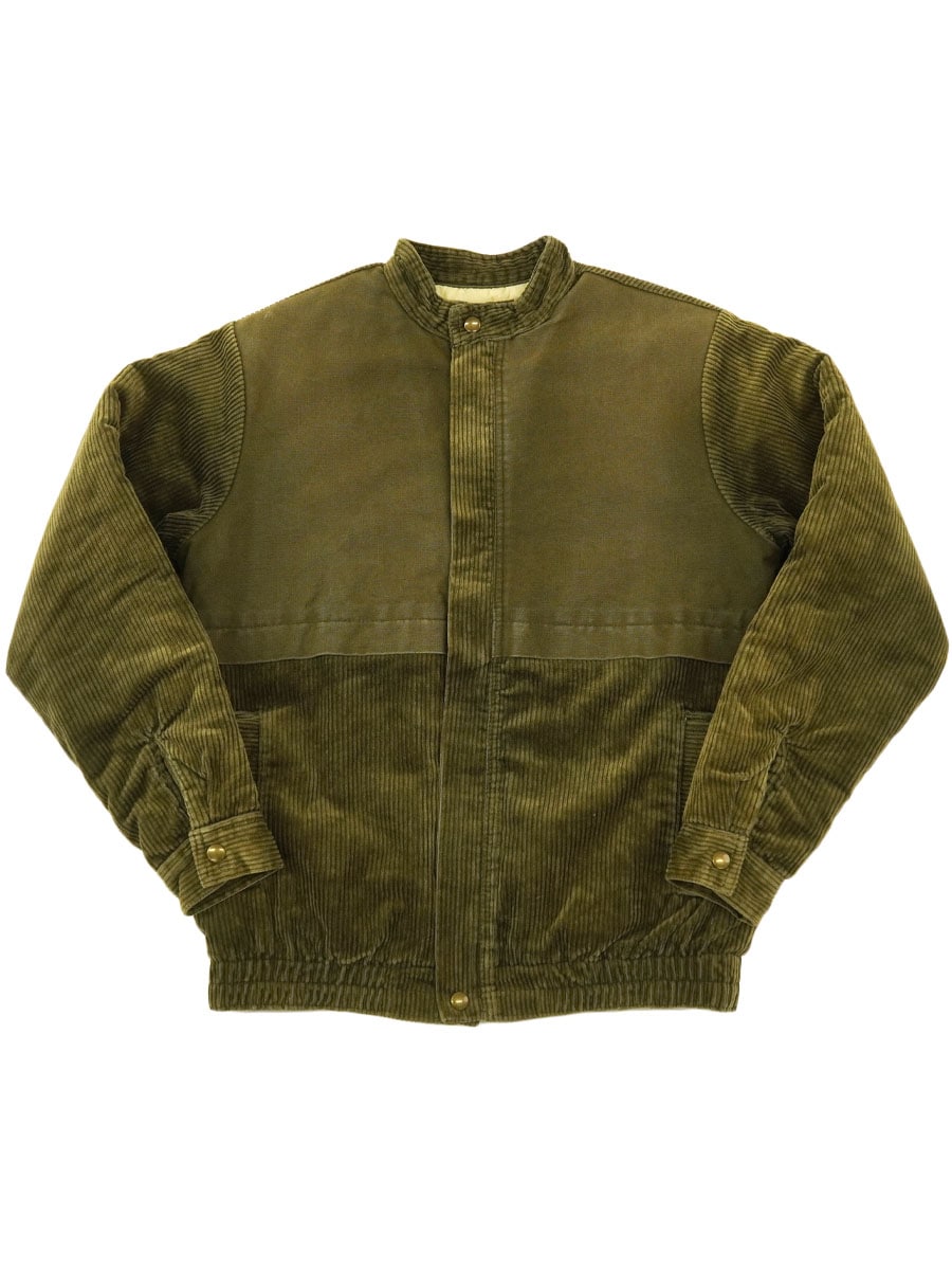 80'S～ LEVI'S FULL ZIP CORDUROY JACKET BROWN (SIZE.X LARGE)