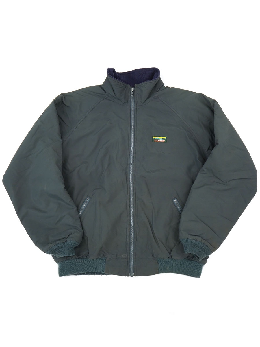 80'S L.L.BEAN WARM UP JACKET CHARCOAL (APPROX. LARGE)