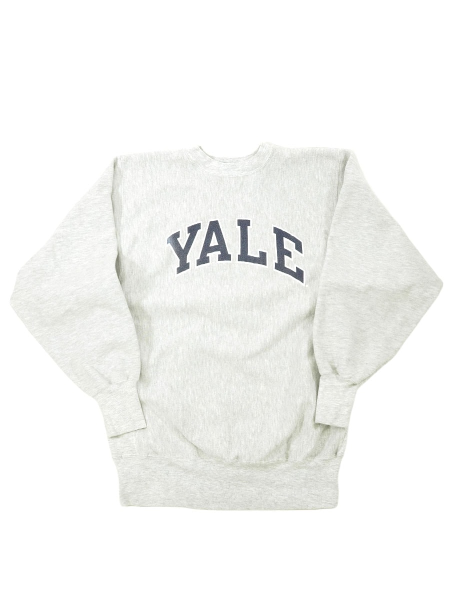 90'S CHAMPION REVERSE WEAVE ''YALE×Y'' BACK PRINT GREY (SIZE. XX