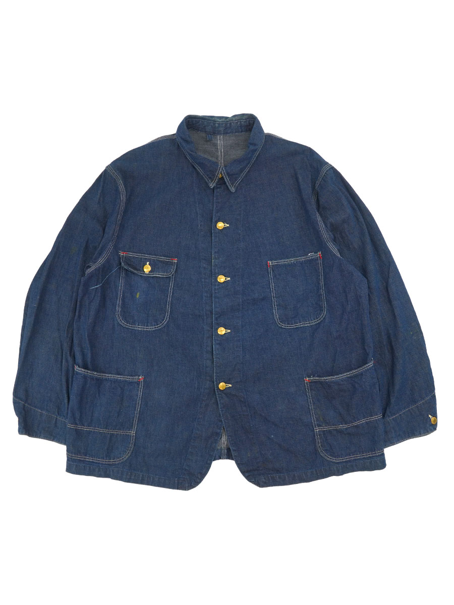 50'S DENIM CHORE COAT (APPROX.48)