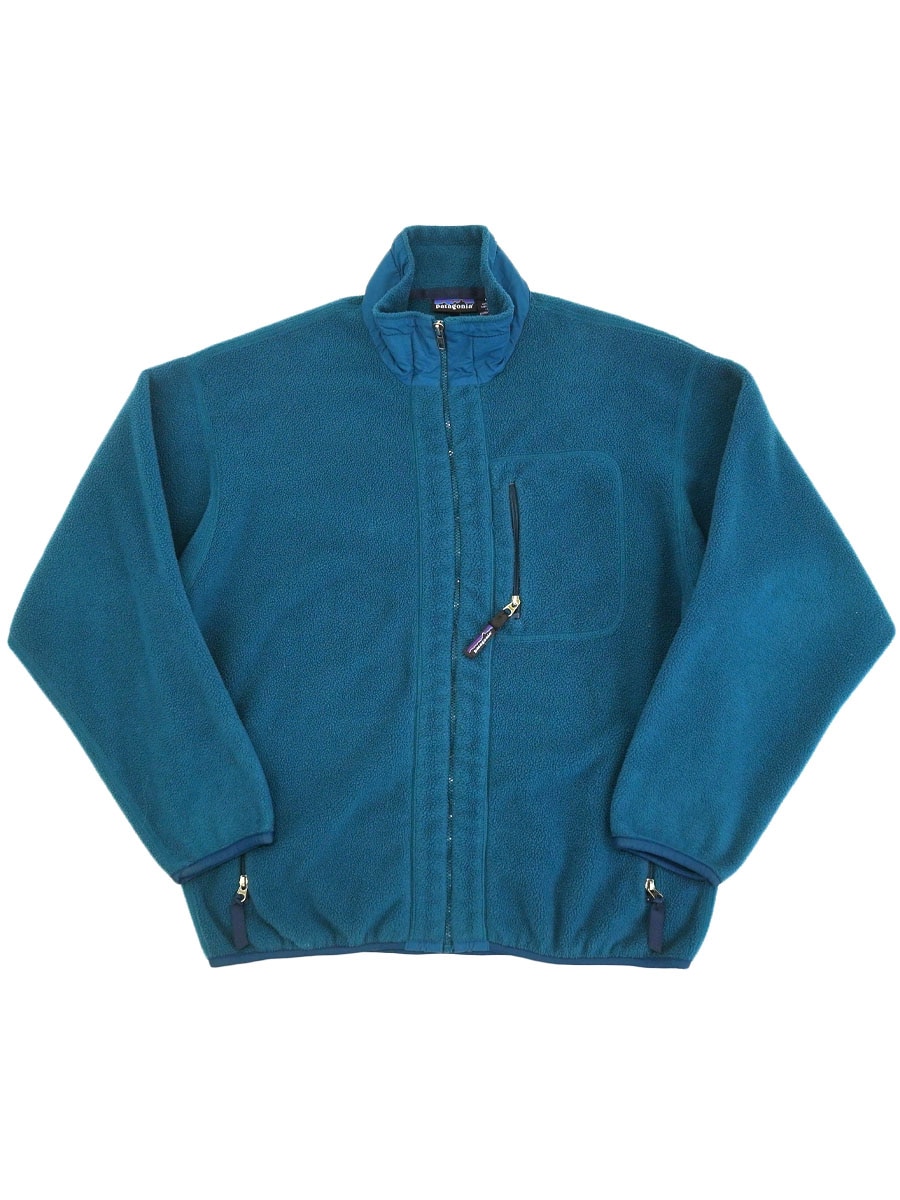 '95 PATAGONIA SYNCHILLA JACKET DARK TEAL (SIZE.L) MADE IN USA