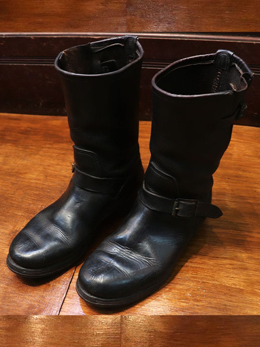 1950s ENGINEER BOOTS , Size 9