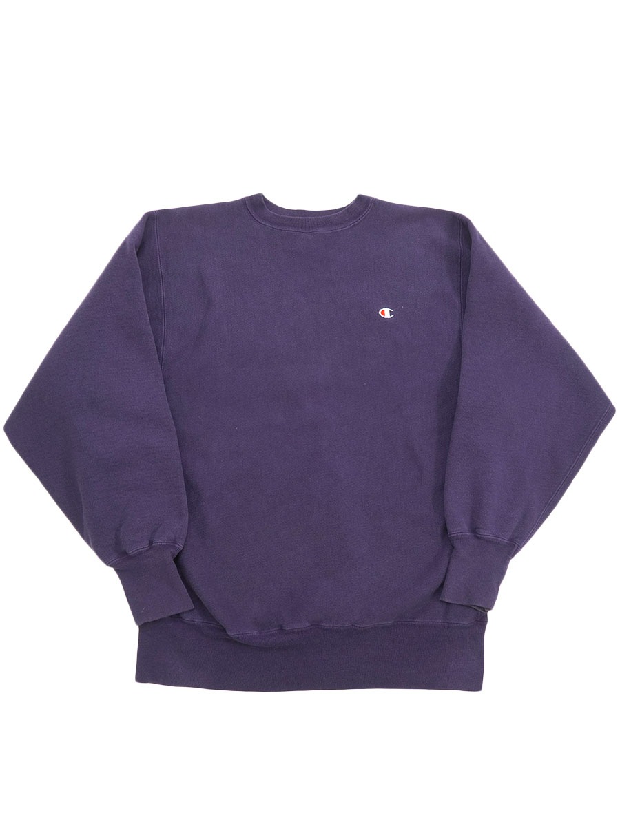 90'S CHAMPION REVERSE WEAVE PLAIN PURPLE (SIZE.X LARGE)