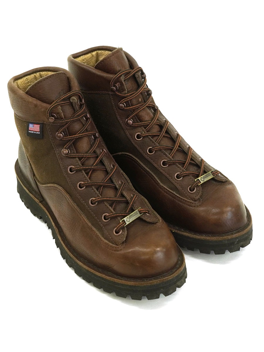 DANNER DANNER LIGHT 6 GORE-TEX DARK BROWN (SIZE.8 EE) MADE IN USA