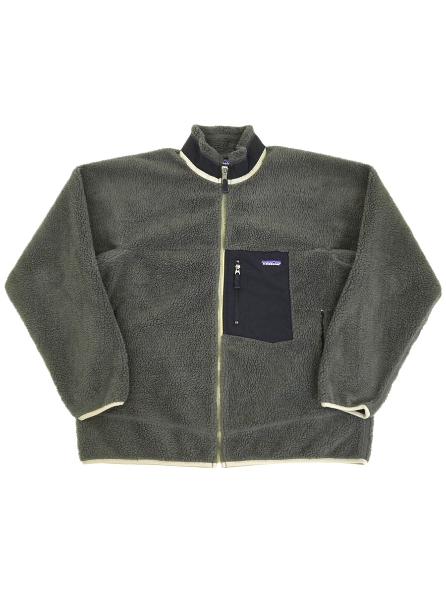 '07 PATAGONIA RETRO-X CHARCOAL GRAY (SIZE.X LARGE)