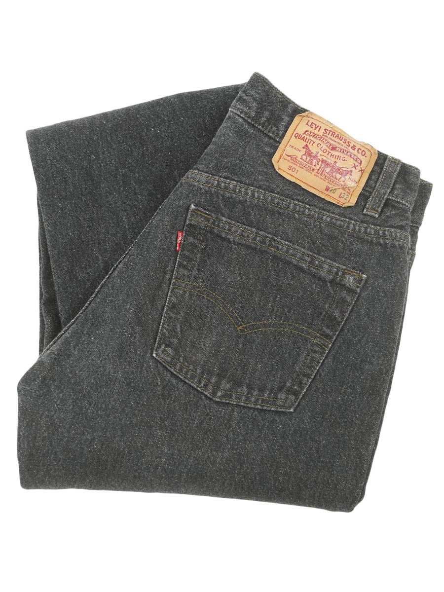 90'S LEVI'S 501 BLACK JEANS (SIZE.W30 L32) MADE IN USA | すべての