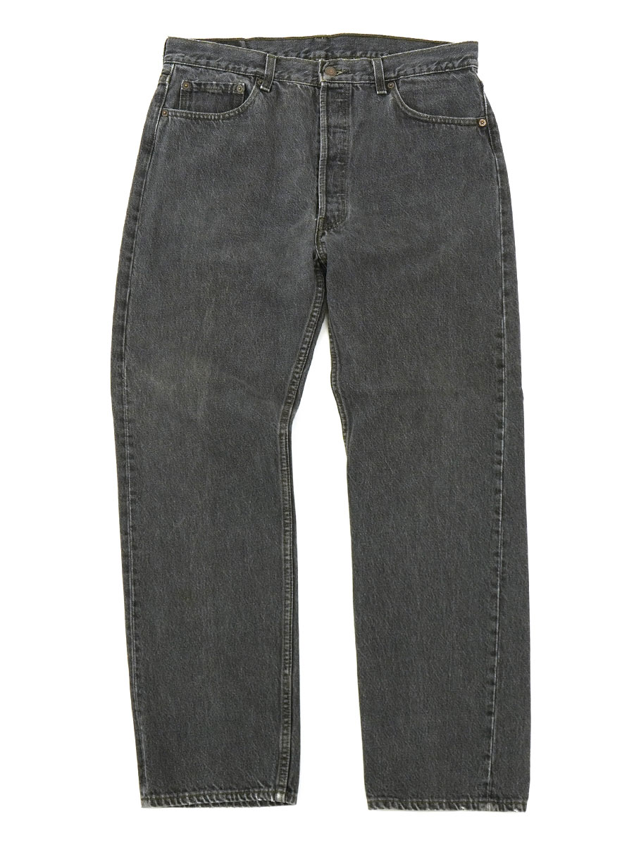 90'S LEVI'S 501 BLACK JEANS (SIZE. W36 L30) MADE IN USA