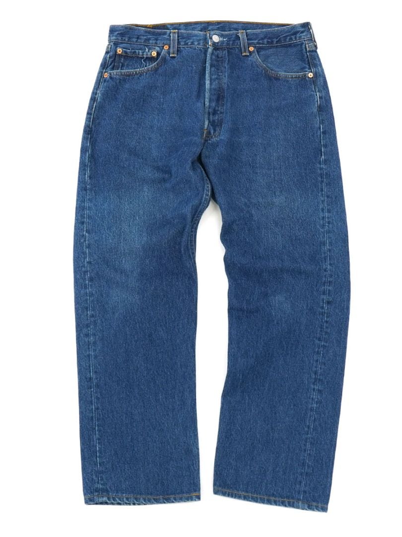 Levi's 501 リーバイス USA製 表記サイズW35 L32 90'S LEVI'S 501 BLUE JEANS (SIZE. W35 L32) MADE IN USA | すべての