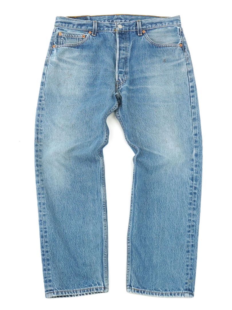 00'S LEVI'S 501 BLUE JEANS (SIZE. W36 L30) MADE IN USA | すべての