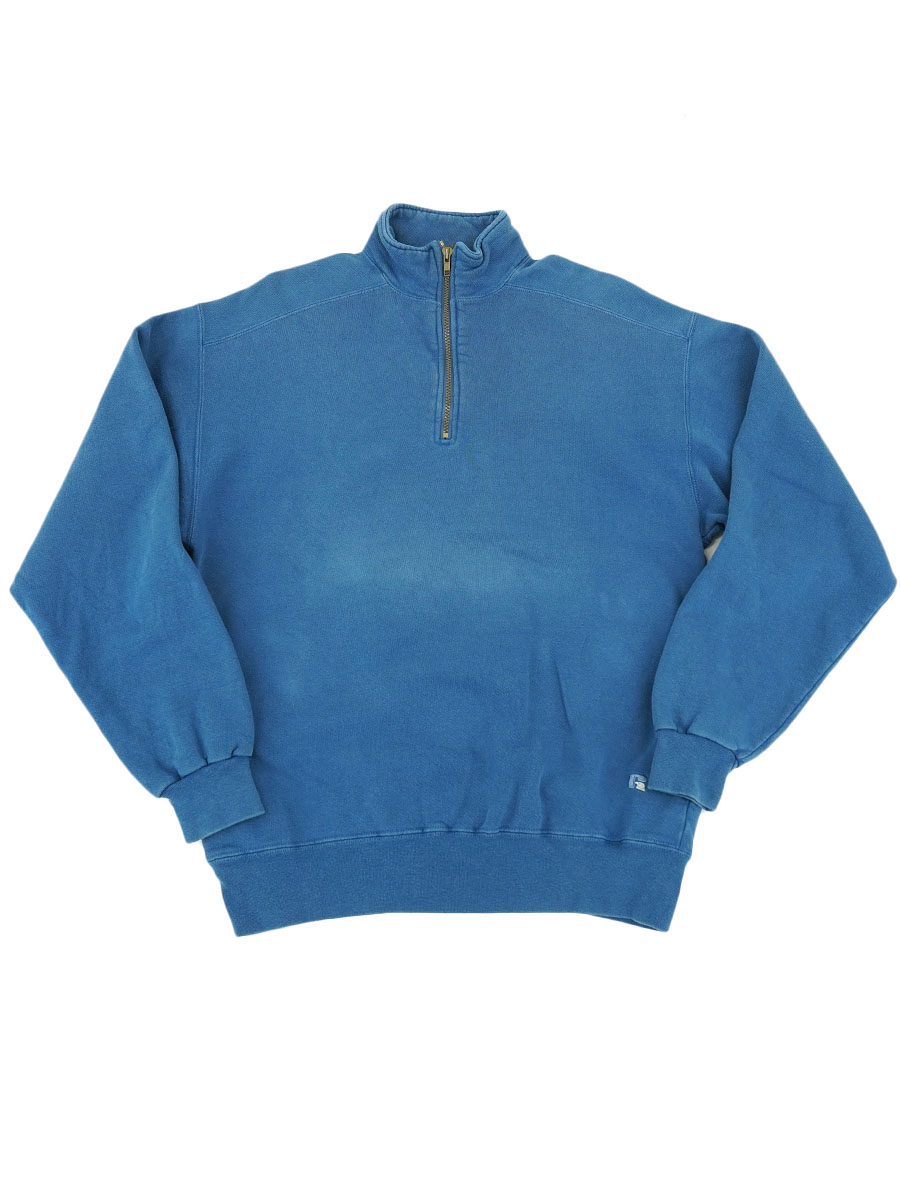 90'S RUSSELL ATHLETIC H/Z P/O PLAIN SWEAT SHIRT (SIZE. LARGE) MADE