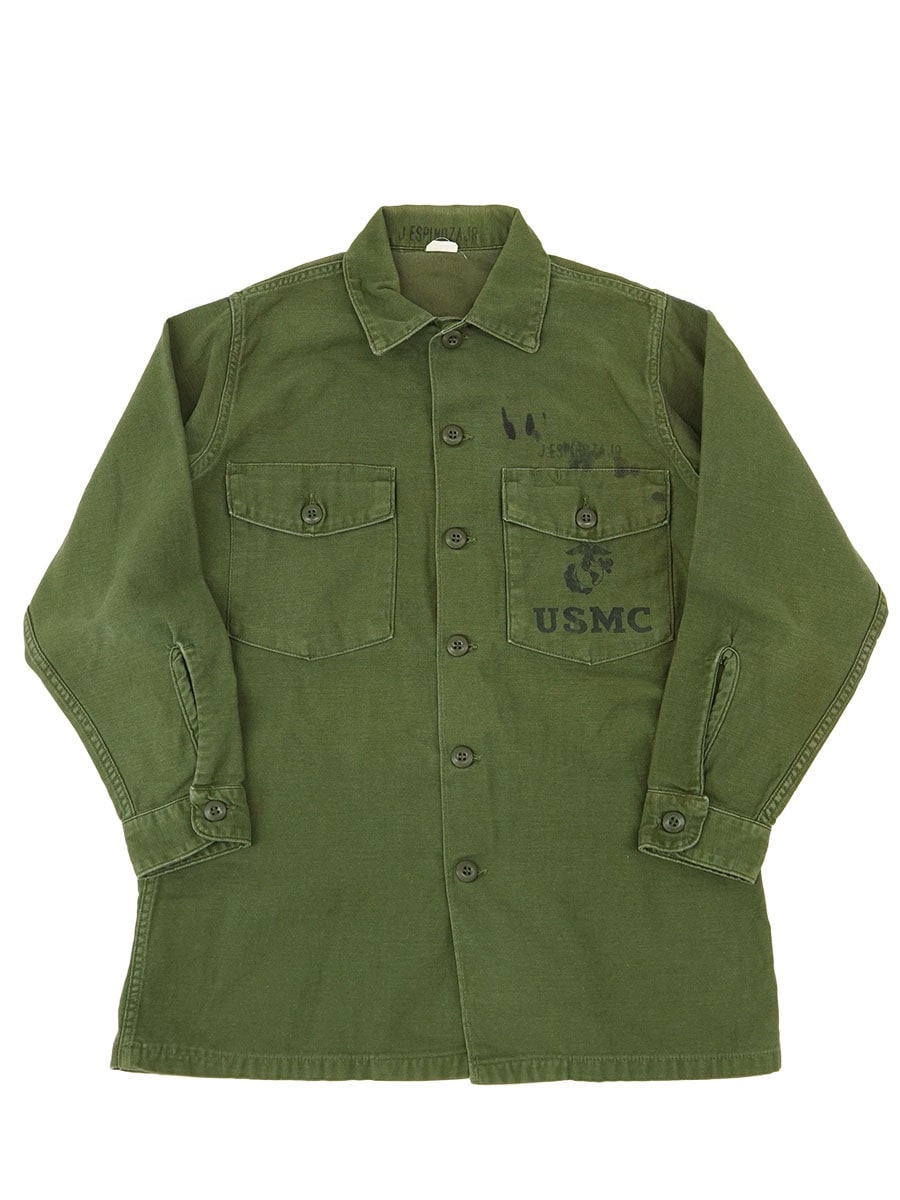 68 U.S.ARMY ''USMC'' UTILITY SHIRT (SIZE.15 1/2) | NEW ITEM