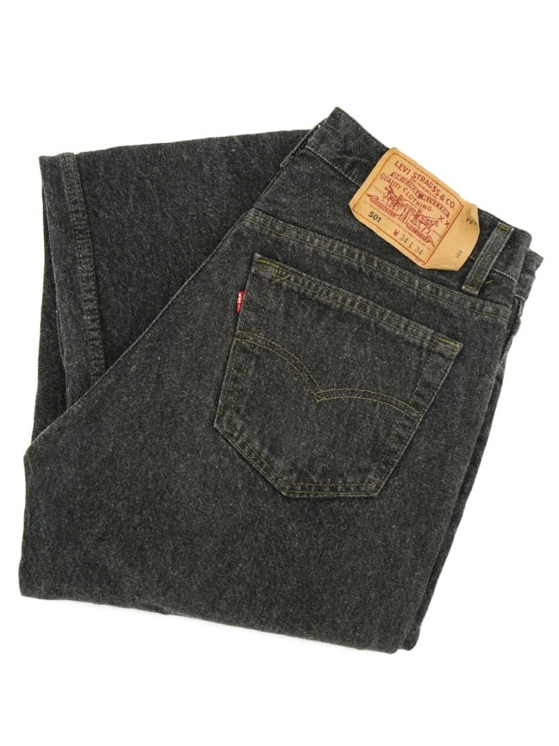 90'S LEVI'S 501 BLACK JEANS (SIZE. W34 L34) MADE IN USA | NEW ITEM