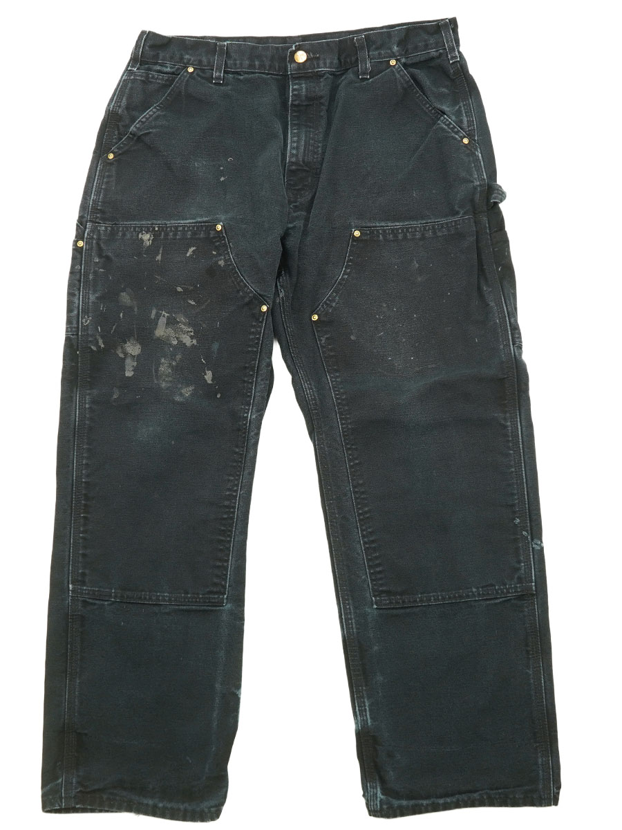 CARHARTT W KNEE DUCK PAINTER PANTS PAINT！(SIZE.W36 L30) MADE IN