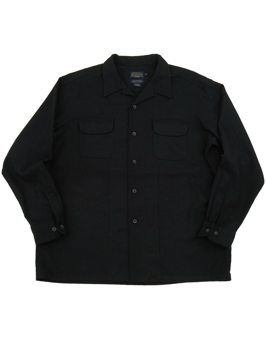PENDLETON PLAIN BOARD SHIRT BLACK (SIZE. X LARGE) MADE IN MEXICO