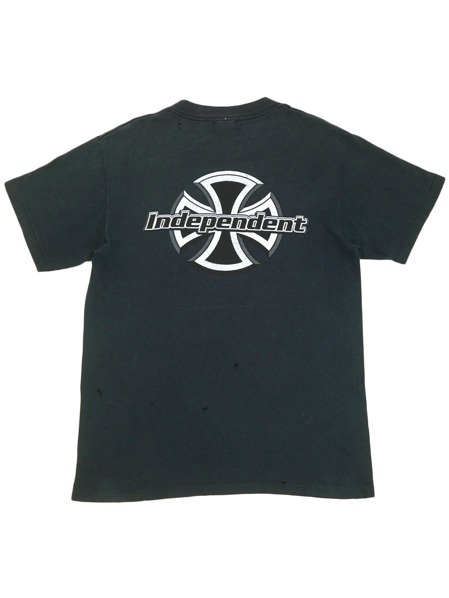 90'S NHS ''INDEPENDENT'' T SHIRT BLACK (SIZE.MEDIUM) MADE IN USA