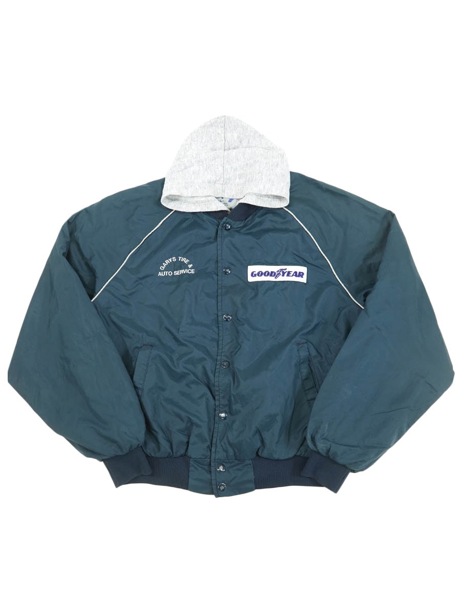 80'S SWINGSTER ''GOODYEAR'' RACING JACKET (SIZE.LARGE) MADE IN USA