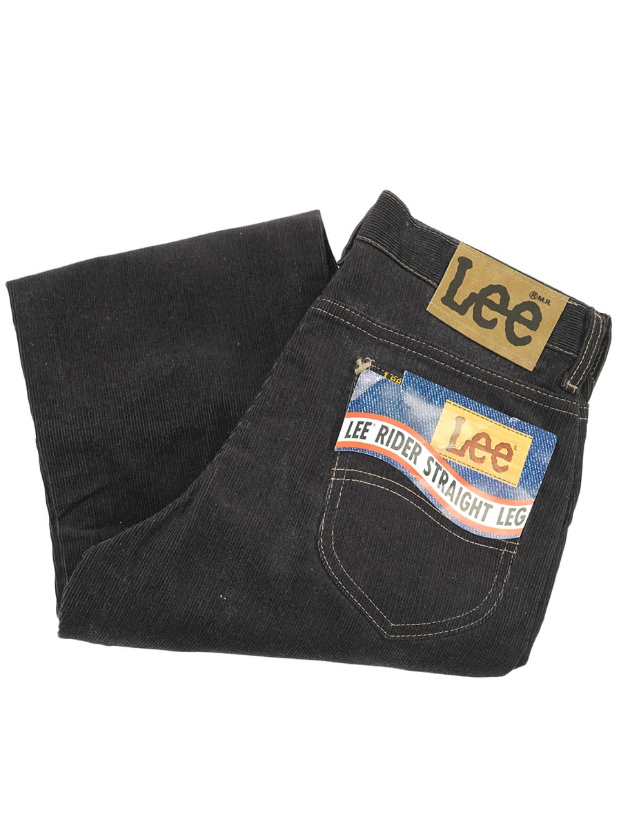 80'S LEE 200-2822 CORDUROY PANTS DARK BROWN (SIZE.W30 L34) NOS