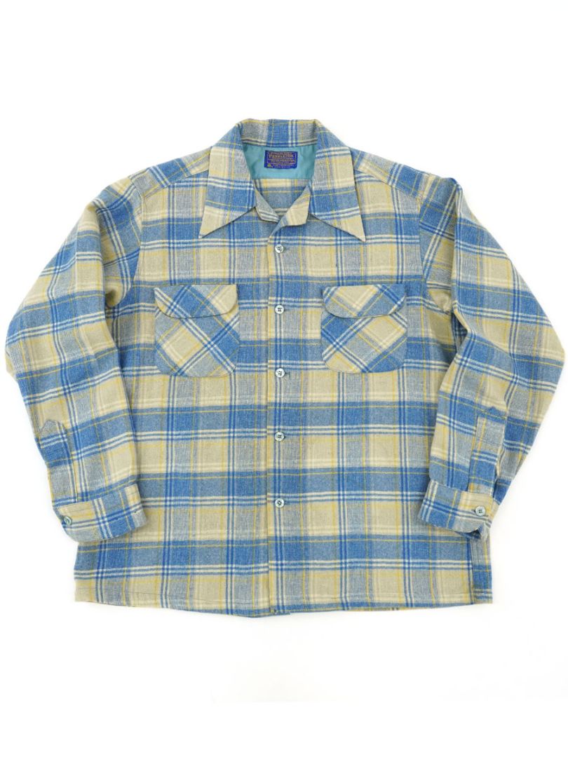 70'S PENDLETON PLAID BOARD SHIRT (SIZE. LARGE) | すべての商品