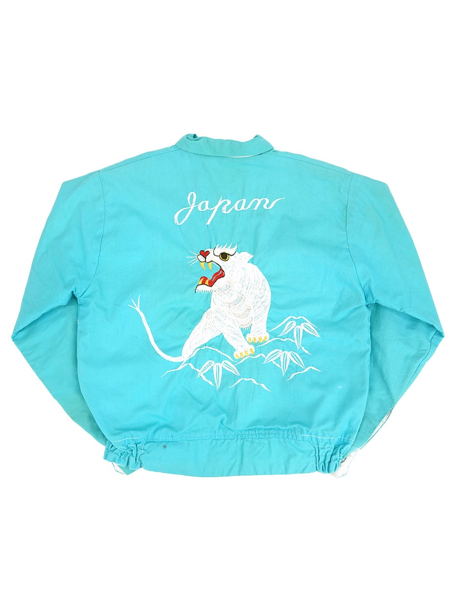 50'S～ ''JAPAN'' SOUVENIR JACKET SKYBLUE/WHITE (APPROX.SMALL