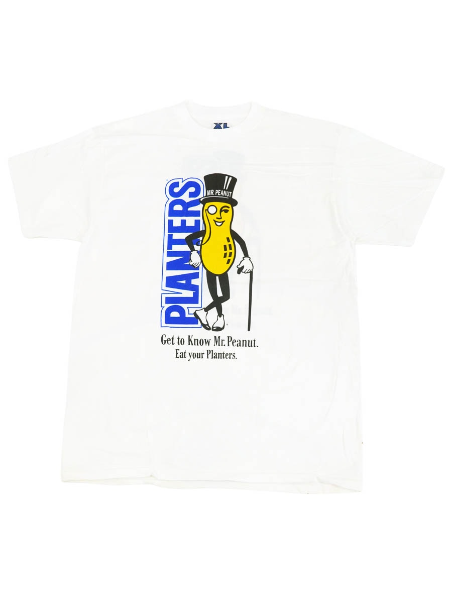 90'S STADIUM COURT ''MR.PEANUT'' T SHIRT (SIZE.X LARGE) NOS | NEW